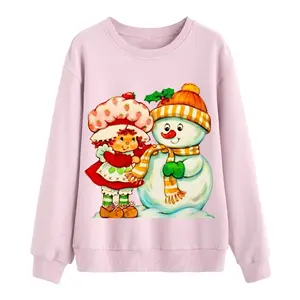 Retro Strawberry Shortcake Xmas Shirt, Holiday Baking Graphic Tee, Strawberry Shortcake Sweatshirt