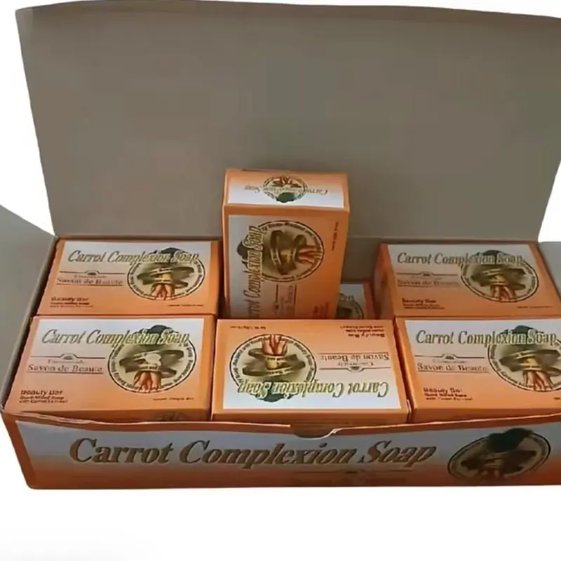 Carrot Complexion Soap Pack of 12 - Body Care for S