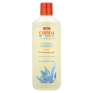 Cantu Weightless, Smoothing Shampoo, For Waves and Curls, 13.5 fl oz (400 ml)