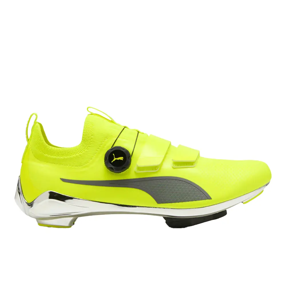 PUMA Mens Pwrspin Indoor Cycling Cycling Sneakers Shoes - Yellow