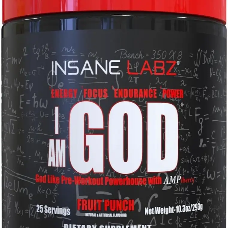 Insane Labz I am God Pre Workout Powder, 25 Servings - TikTok Shop