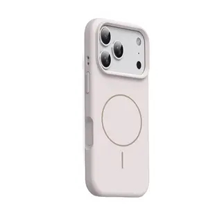 Luxury Magnetic Liquid Silicone Phone Case, Skin-Friendly Full Protection, Compatible with Apple iPhone 17/16/15/14/13/12 Pro Max Plus Accessories