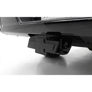 New Chevrolet Chevy Truck Black Bowtie Cover Plug Cap Hitch Tow Silverado 1500