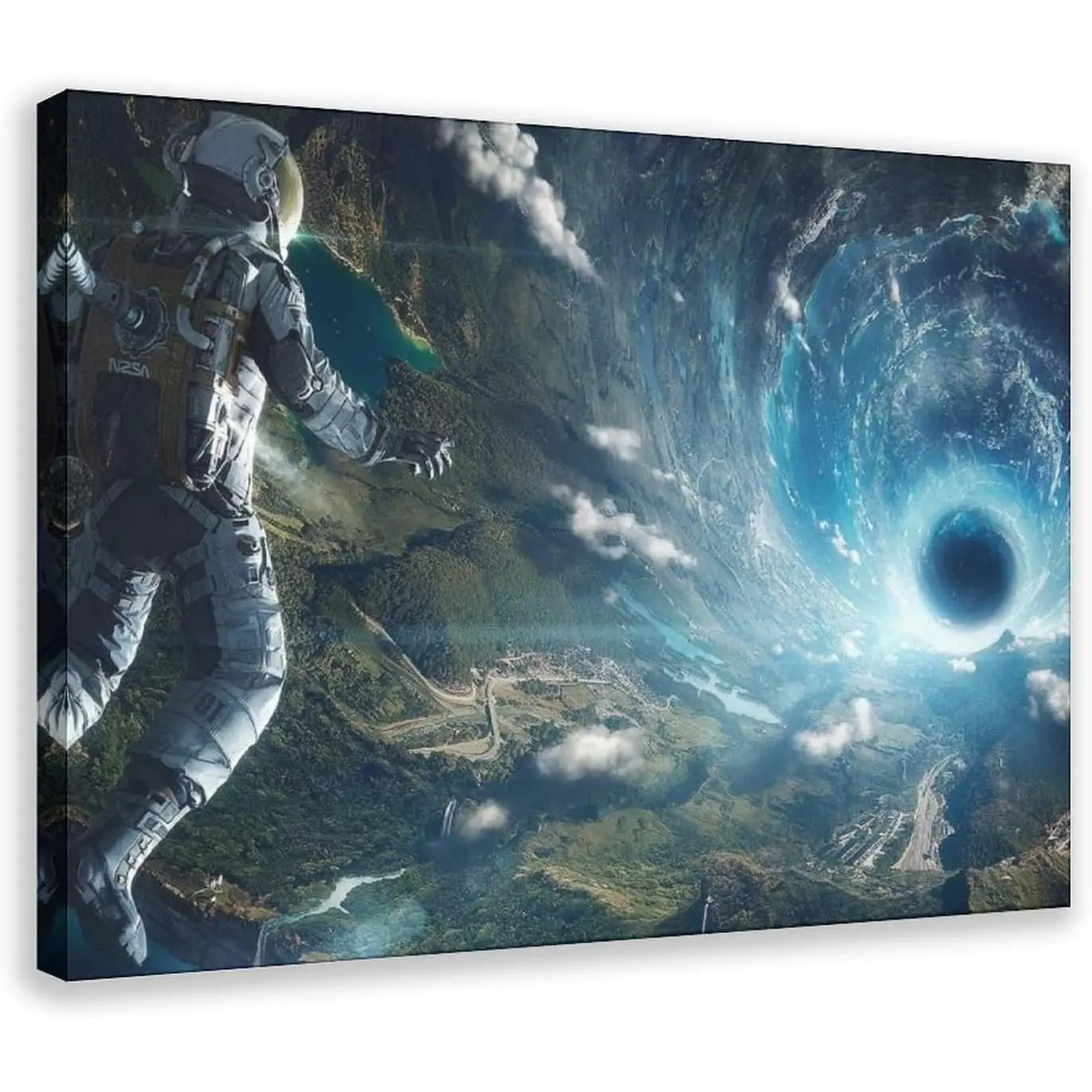 Movie Interstellar Poster Wall Art Canvas(27) Prints Paintings for Bathroom Bedroom Living Room Kitchen Office Decor