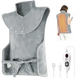 Ysky Heating Pad for Back Fatigue Relief Hot Compress Heated Shawl for Neck and Shoulders Relaxationk,There are 6 heating Settings, and the wrapping position can be heated.94*61cm