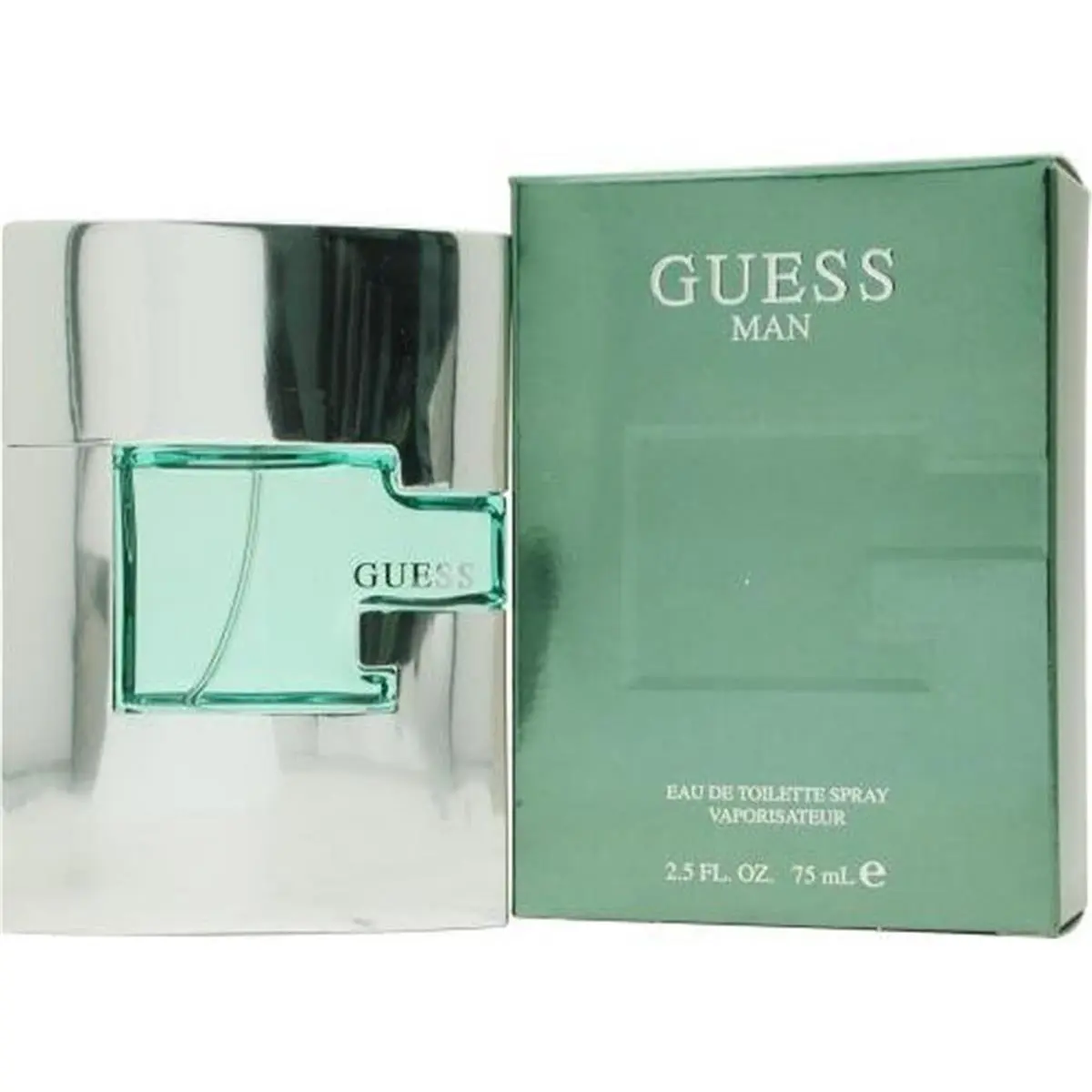 GUESS Men's Eau de Toilette, Long-Lasting Perfume Spray with a Fresh Natural Scent for Day or Evening Wear, 2.5 fl oz, Edp Perfume Spray, Everyday Luxury Men's Fragrance, Fragrant Men's Fragrance