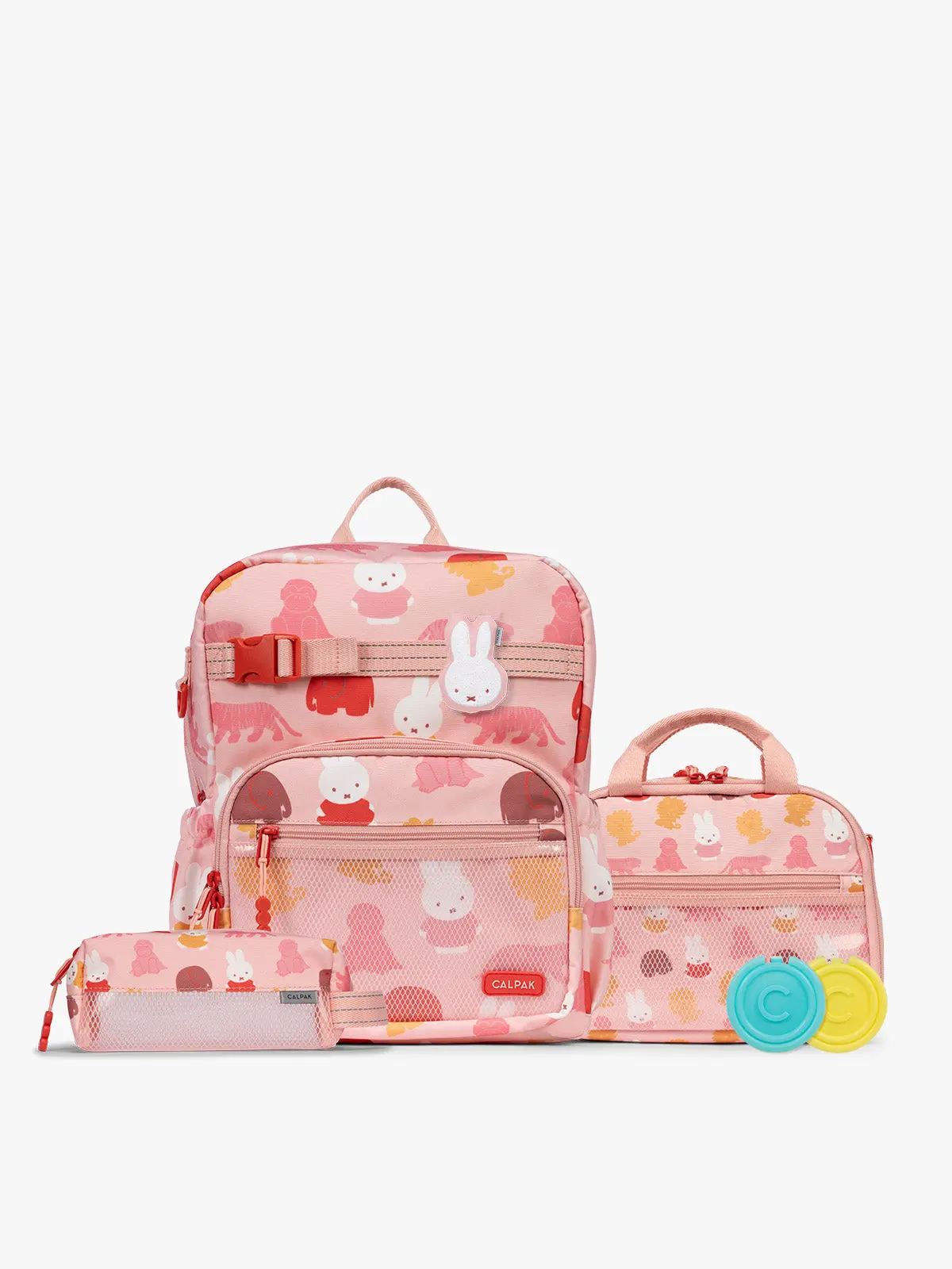 Miffy Kids School Essentials Bundle with Medium Backpack Miffy Kids School Essentials Bundle with Medium Backpack