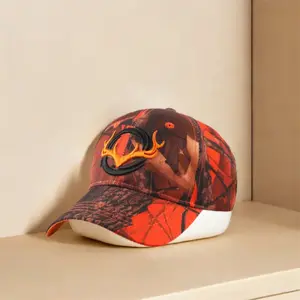 2026 New Creative Fashion HipHop Hat Antlers Digital Printing Street Skateboarding Hat Daily Leisure Decoration Hat Baseball Hat