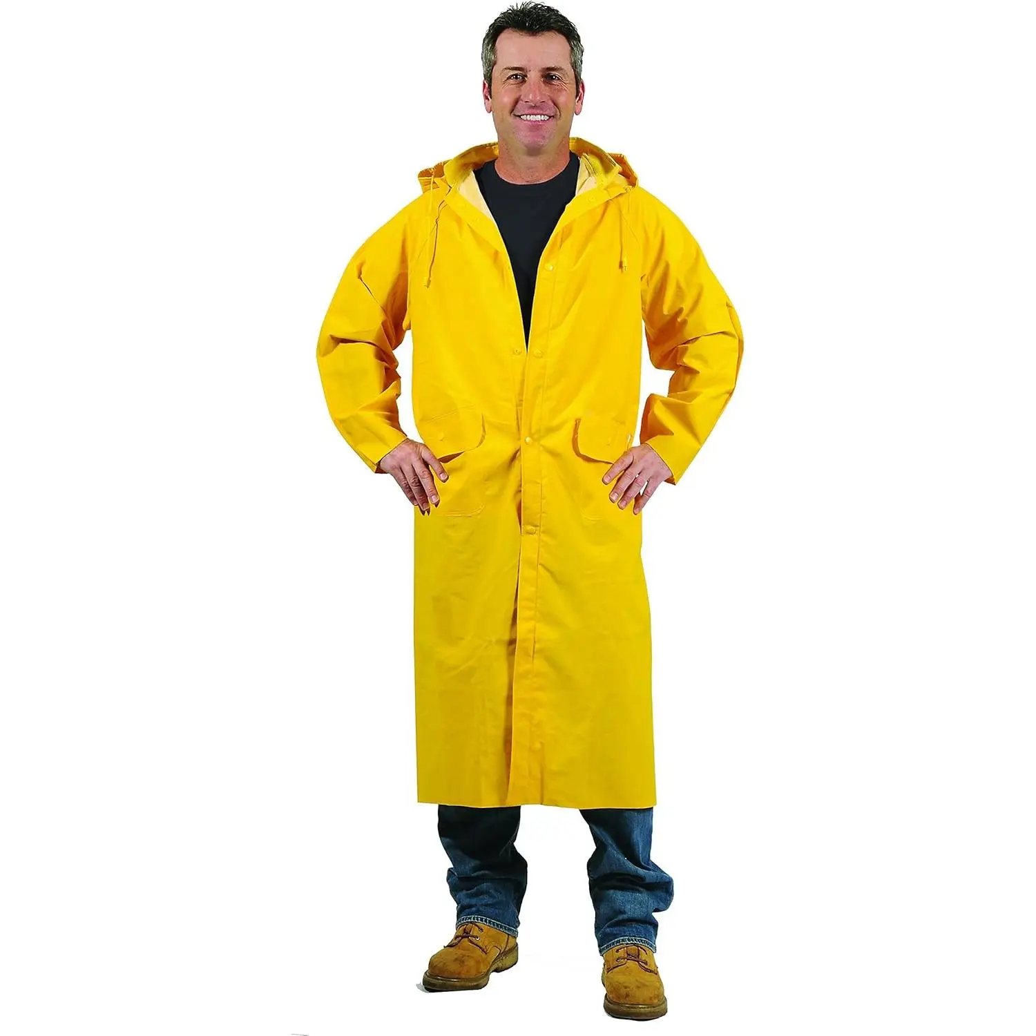 Repel Rainwear PVC Raincoat, 0.35 mm, 48" Long