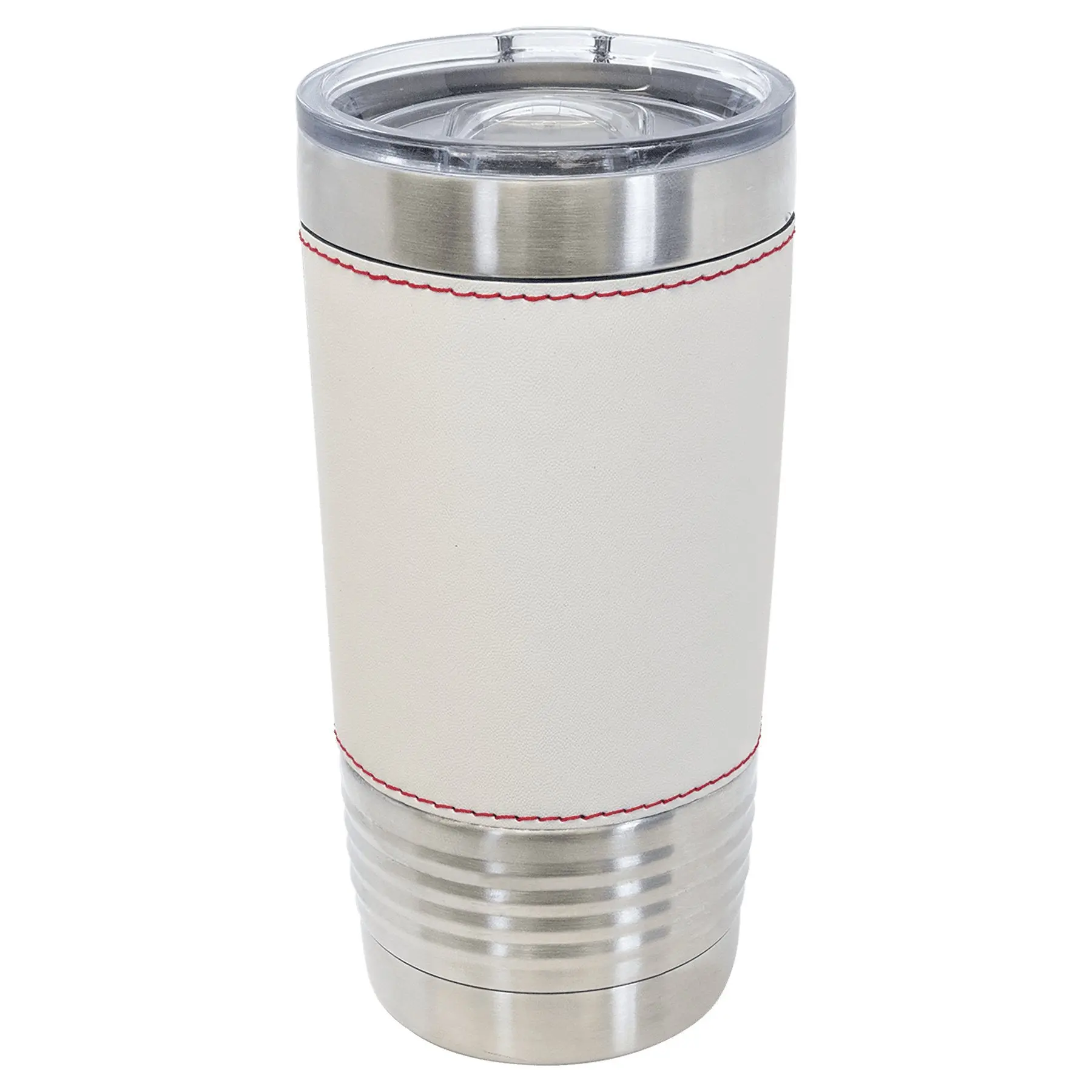 Custom Engraved Baseball Leather Tumbler