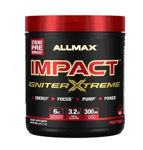 Allmax Impact Igniter Xtreme Pre Workout  for Energy, Pump , Focus and power Dietary Healthcare Fitness Supplement