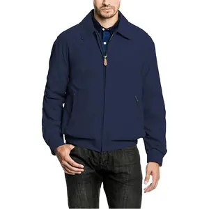 Mens Auburn London Fog Golf Zip-Front Jacket