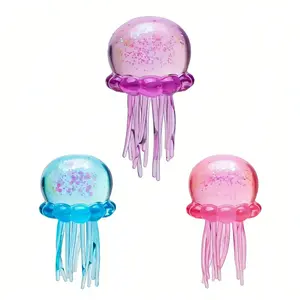 Super Soft Q-Press Jellyfish Stress Relief Toy, Transparent Slow Rebound Non-Sticky, Perfect Gift for Various Scenarios