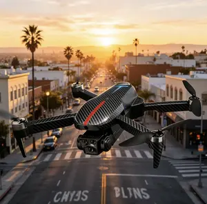 2026 Foldable Aerial Drone C13s Pro with 4K UHD EIS Anti-Shake Camera, GPS Precise Positioning System, 5G WiFi FPV Real-time Transmission,   Intelligent Obstacle Avoidance, Auto Return, 360° Stunt Roll, 2 Batteries for Adults Beginners Aerial Photography