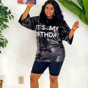 Happy Birthday Sequine Top/Dress Sweet