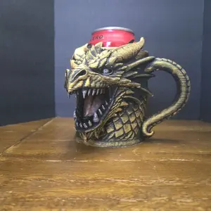 3D Printed Dragon Soda Can Koozie
