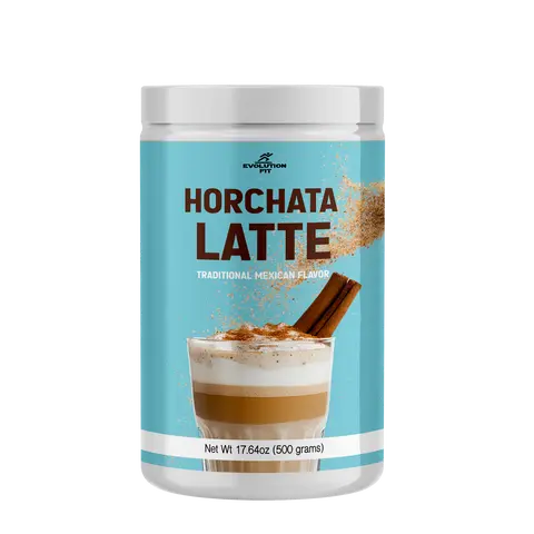 Evolution Fit Horchata Latte - Metabolic Mix with 70mg Caffeine, B Vitamins, & Cinnamon for Energy Boost & Balanced Routine