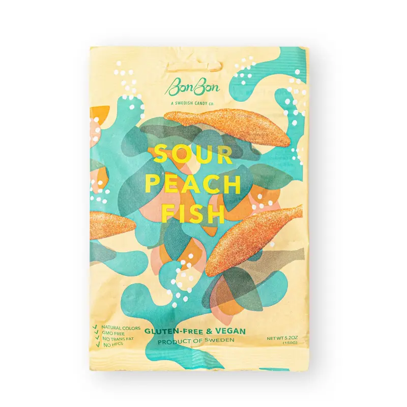 BonBon's Sour Peach Fish