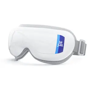 Bob and Brad Eye Massager with Heat and Compression, Heated Mask with Music and 5 Modes for Migraine Relief, Foldable Portable Eye Machine for Eye Strain and Promotes Deep Sleep, Perfect Selfcare, Idea Gift for Men and Women