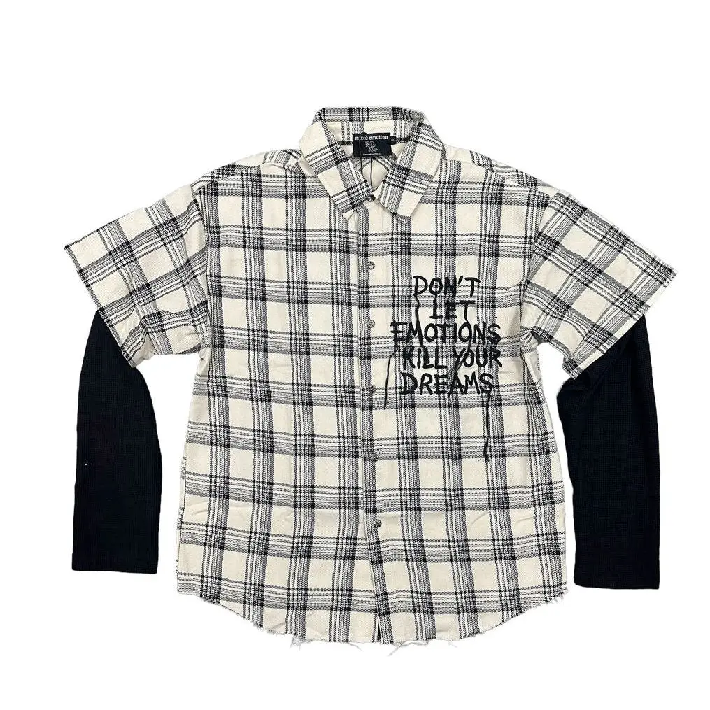Mixed Emotion Cream Dreams Flannel Mixed Emotion Cream Dreams Flannel