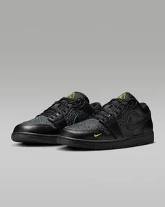Jordan 1 Low Black Elephant Print Men's IM6568-010 New