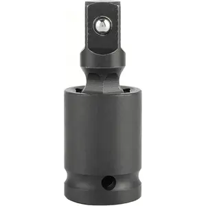 1/2" Universal Joint Swivel Socket Adapter, Black  Socket Extension, CR-V Steel