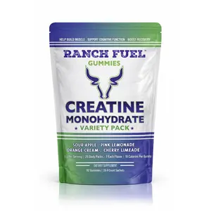 Creatine Monohydrate Gummies >> Variety Pack >> 28 Daily Packs