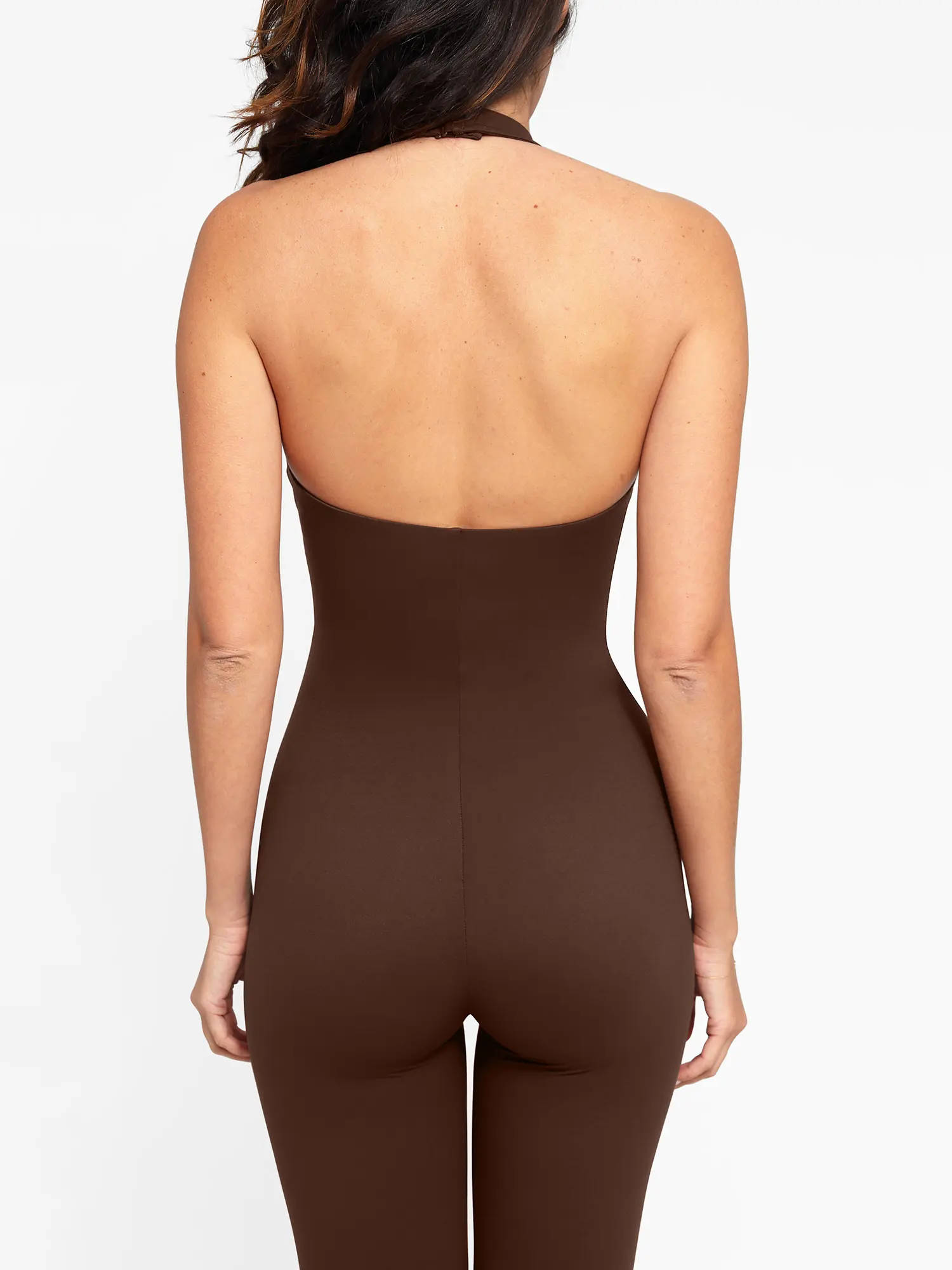 tahari asl halter dress Tahari ASL 2AM095 - Long Charmeuse A-Line Dress main image 0