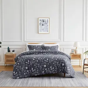 Secret Meadow Bedding Comforter Set, All-Season Use, Double Brushed, Machine-Washable, Multi-Size, Upscale Look