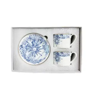 Chinese style ceramic teacup decorative item artwork Taoism Oriental style collectible Car Keychain