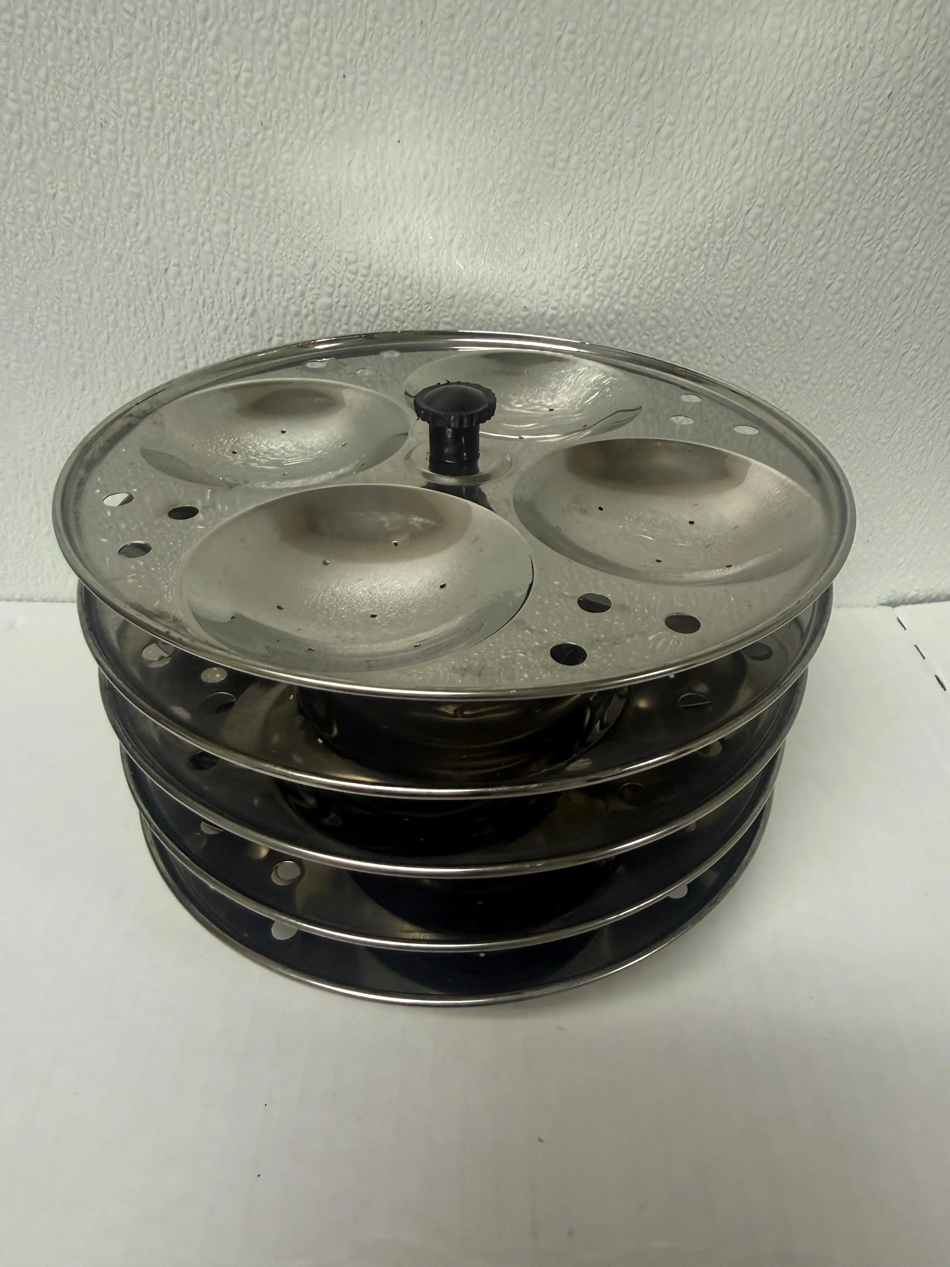 Stainless Steel Idli & Dosa Stand – High Quality Multi-Tier Steaming Cooker Plate