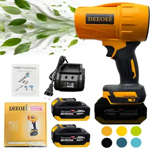 Cordless Turbo Jet Leaf Blower – High-Power Brushless Motor, Violent TurboFan for Car Drying, Dust Cleaning & Snow Removal – Handheld & Lightweight for Outdoor & Garage Use