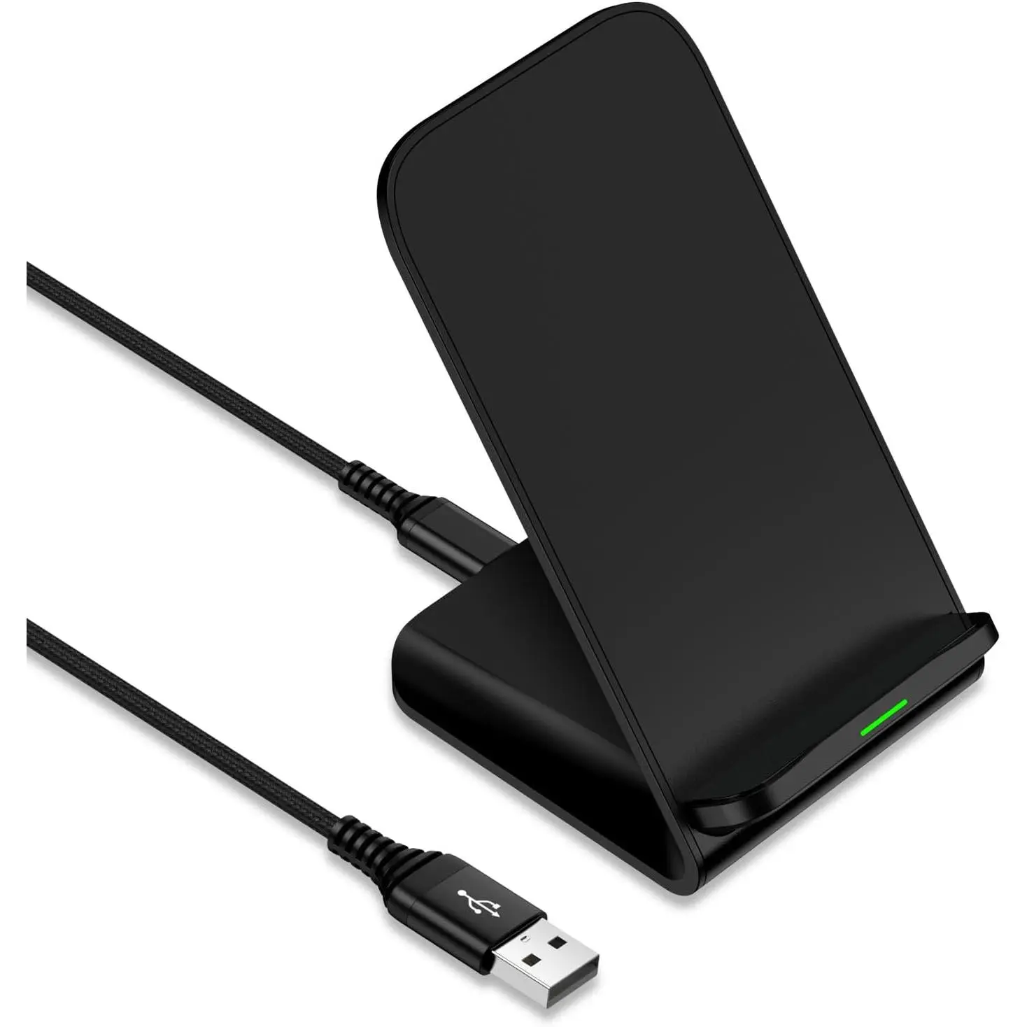 Fast Samsung Wireless Charging Station, 15W Phone Wireless Charger Holder Stand Dock for Samsung Galaxy S24 S23 Ultra FE S22 S21 S20 Z Fold 5 Z Flip 5 4,Motorola Edge Razr 2023 G Power 2024, iPhone 15, Smartphone, Cellphone, Electronic