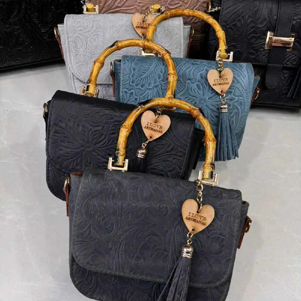 100% Handmade Leather Crossbody Bag