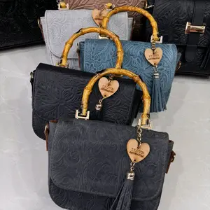 100% Handmade Leather Crossbody Bag