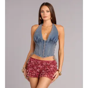Sweet And Spicy Ruffle Shorts