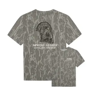 Spring Legion Turkey Hunting T-Shirt, Mossy Oak Washed Bottomland Mallard Tee, Hunting Shirt, Gift for Dad, Gift For him, Hunting Season Shirt