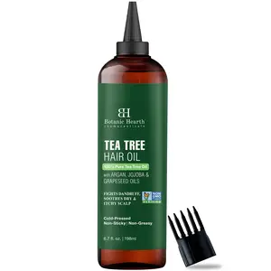 Tea Tree Hair Oil with Argan & Grapeseed Oils | 6.7 fl oz