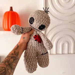 Amigurumi Voodoo Doll Crochet – Gothic Cute Handmade Plush Amigurumi Voodoo Doll Crochet – Gothic Cute Handmade Plush