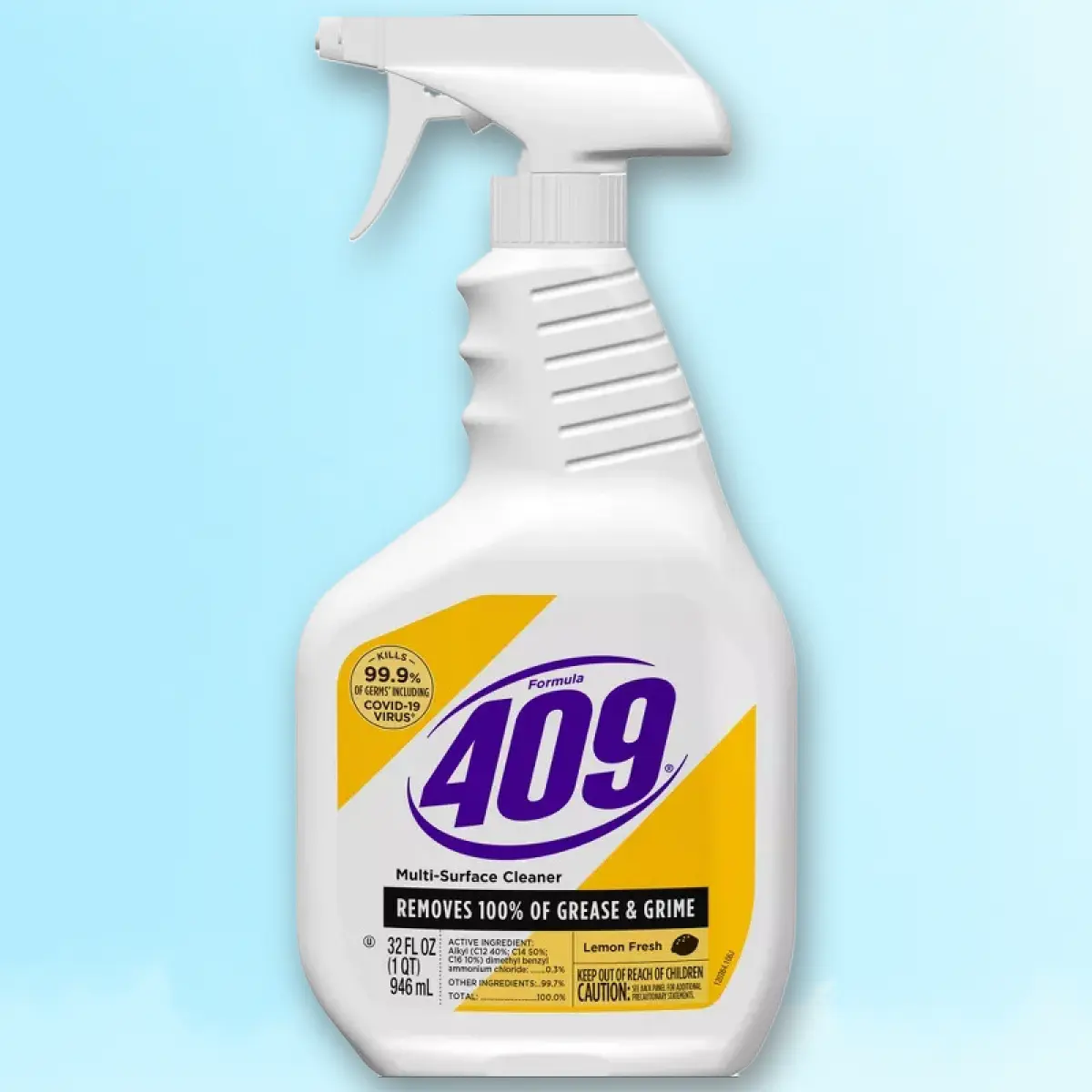 Formu 409 Lemon Multi-Surface Cleaner Spray Bottle - 32oz