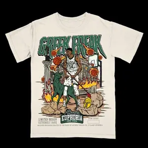 Giannis Antetokounmpo Greek Freak Tee