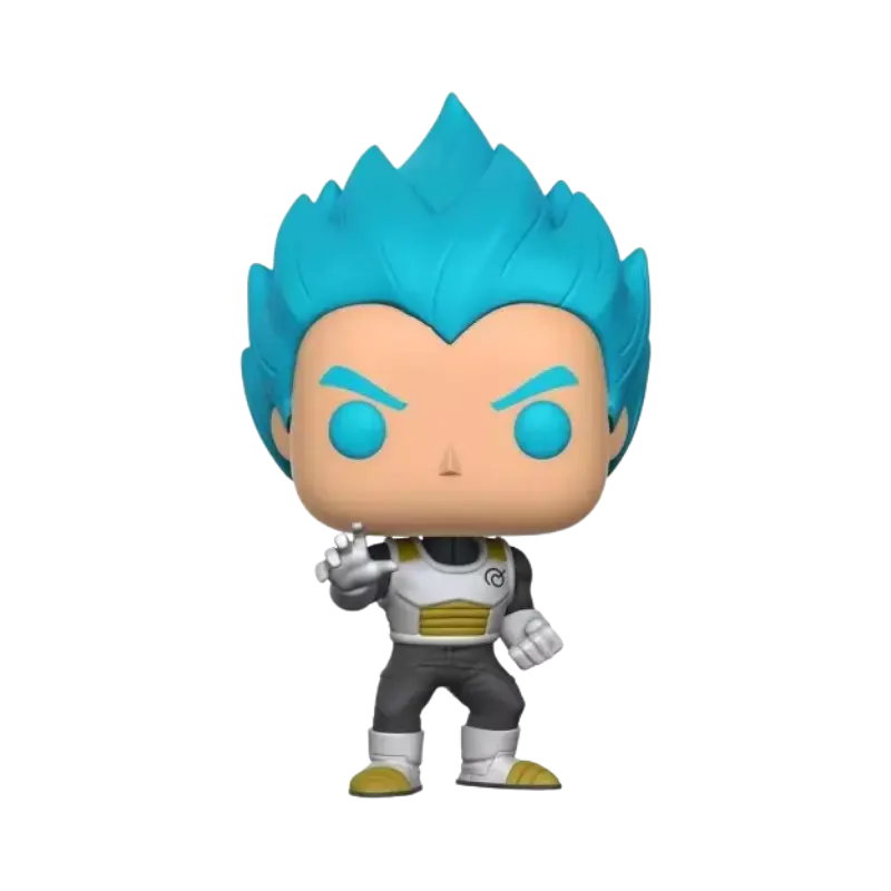 Funko Pop! Dragon Ball Z - Super Saiyan God Super Saiyan Vegeta #156 Gamestop Exclusive DMG