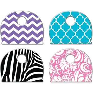 Designer Pattern Key Identifier Caps, 4 Pack (16304)