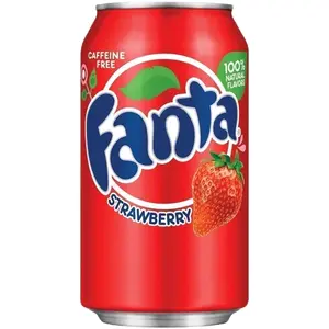 strawberry 12 oz single can fanta Beverage Drink