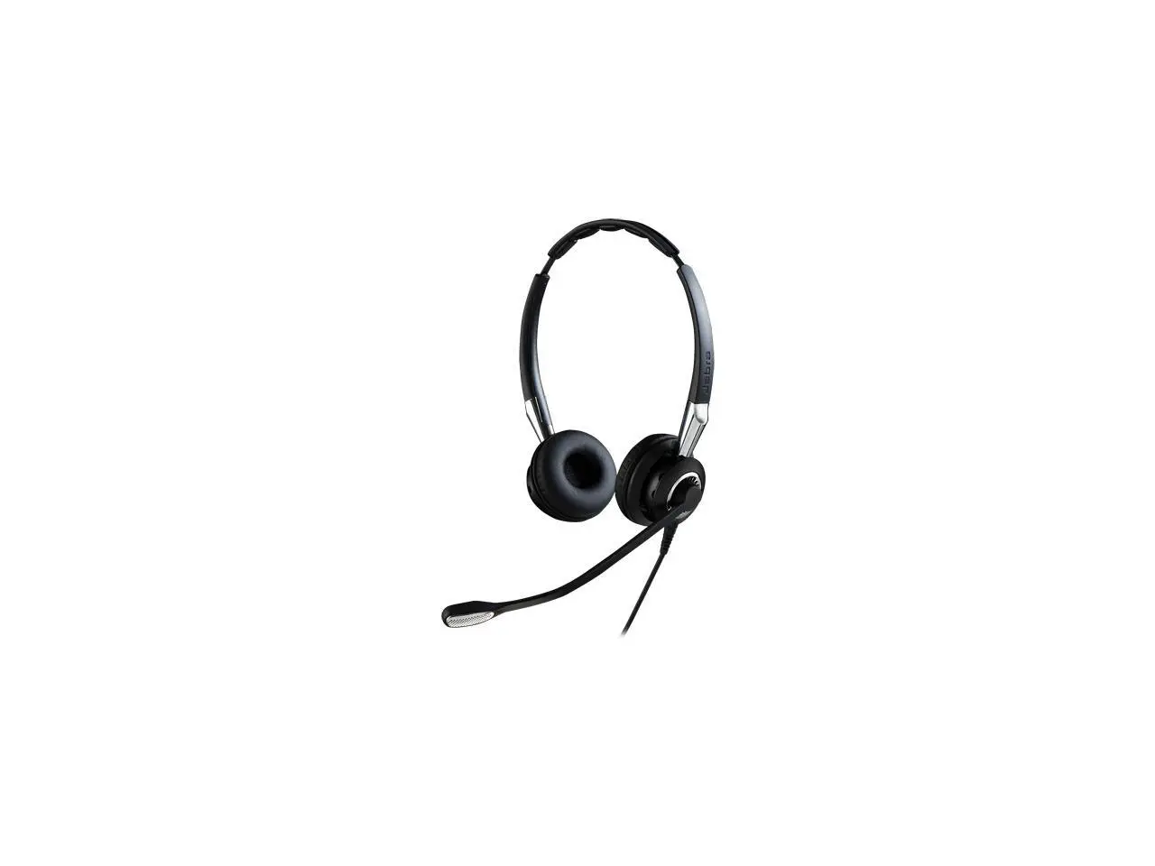 Jabra 2400 II QD Duo UNC Wired Headset - Black