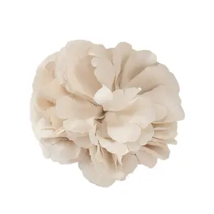 Delicate Fabric Flower Brooch Pin Collar for Travel and Leisure