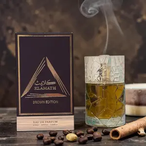 Klamath Brown Edition Eau de Parfum - 90ml Modern Unisex Spicy Gourmand Fragrance for Men-Women, Warm Coffee Vanilla with Cardamom, Cinnamon, Praline, Single Item