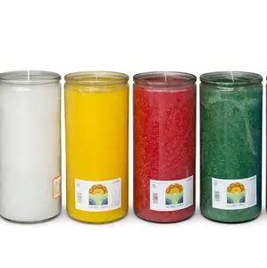 Velas extra grandes de larga duración