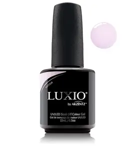 Luxio Vapour Purple gel nail polish with shimmer