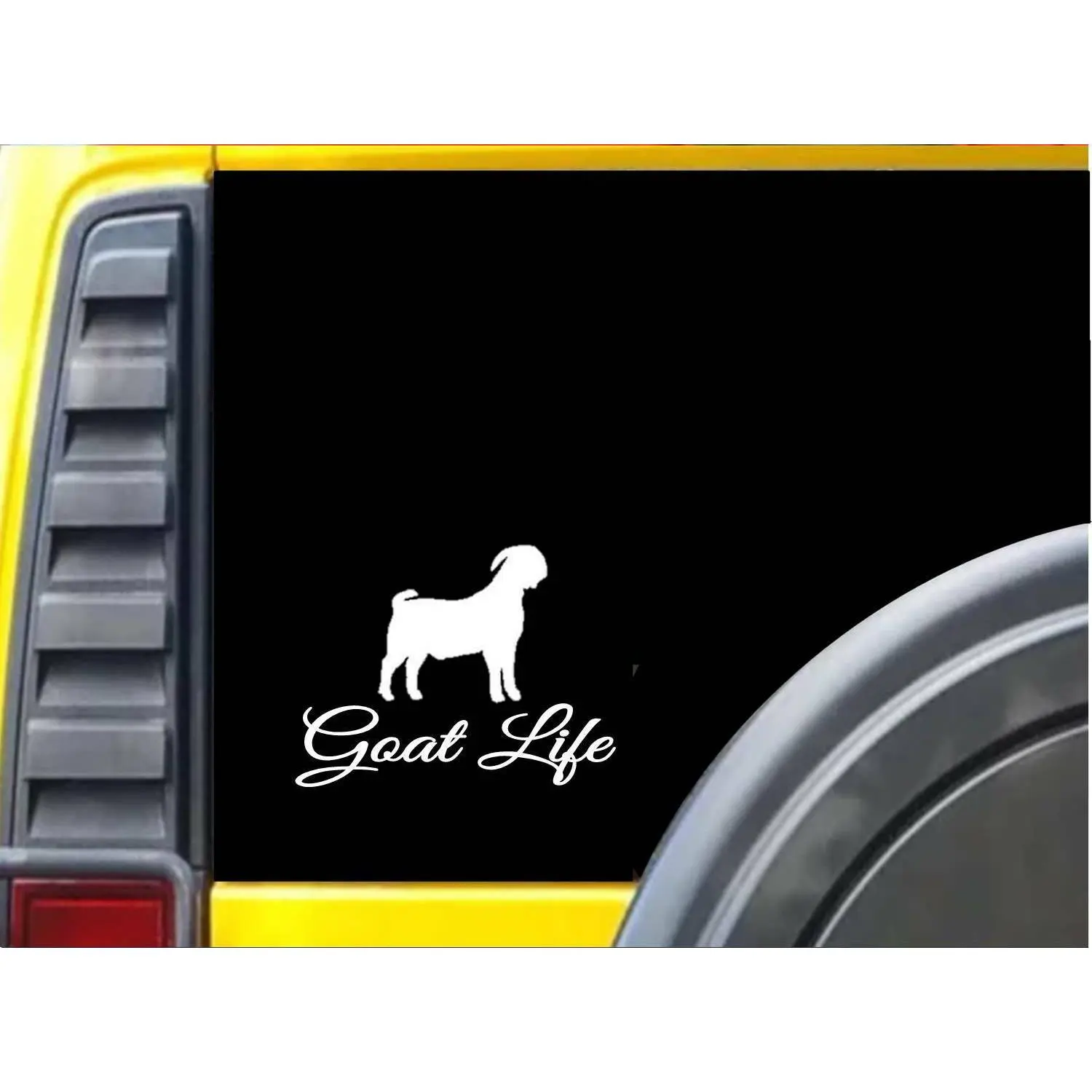 Goat Life k699 Sticker 6 inch goat decal